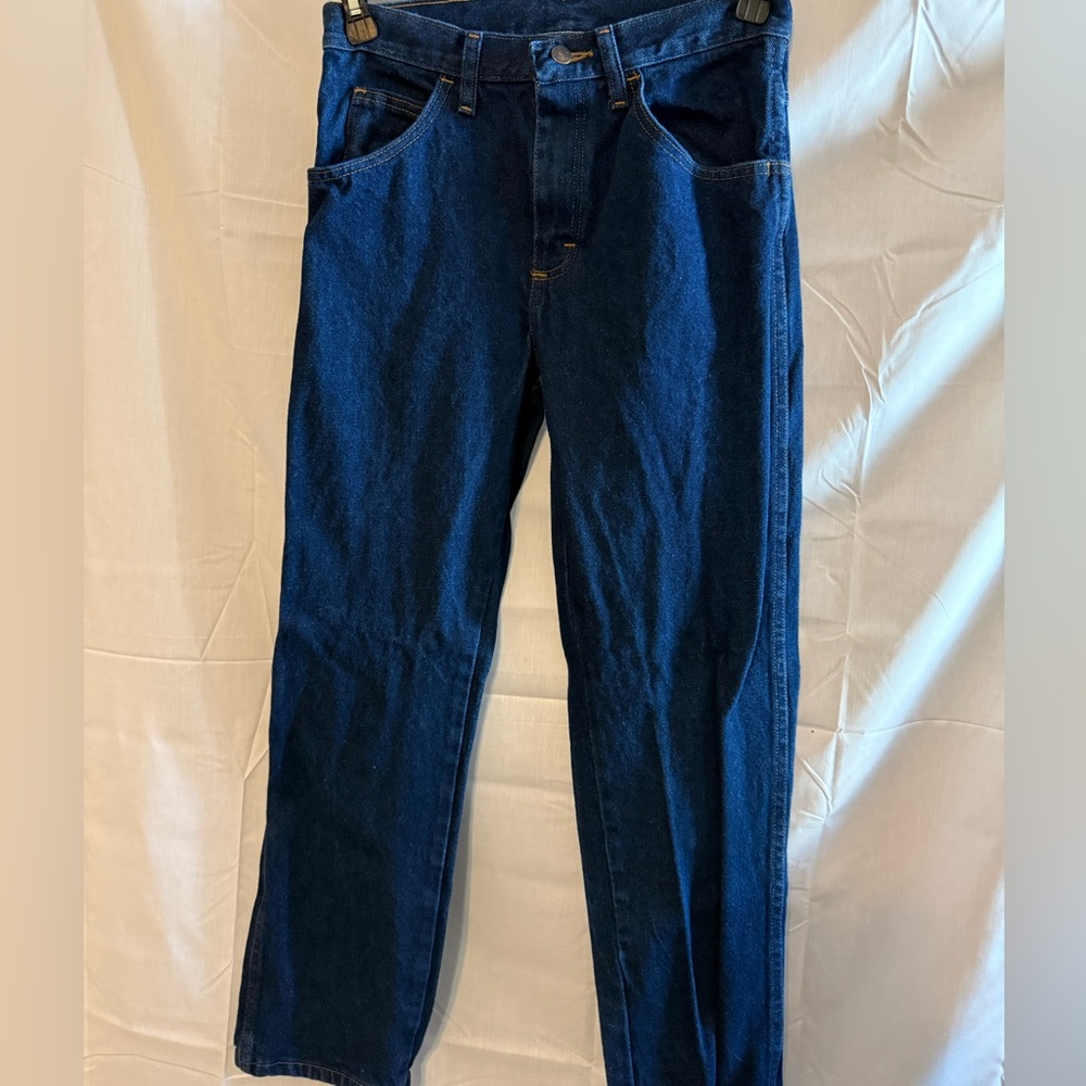 Joes western durable dark denim